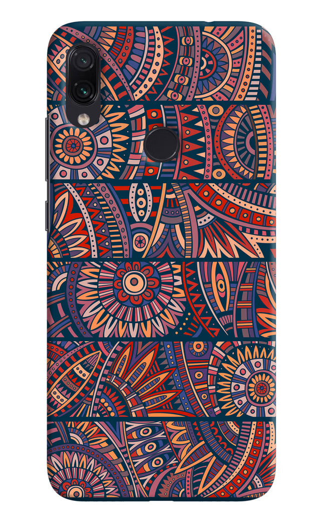 African Culture Design Redmi Note 7S Hard Case Back Cover by Casekaro