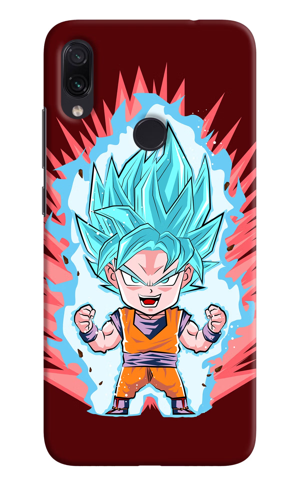 Goku Little Redmi Note 7S Hard Case Back Cover by Casekaro