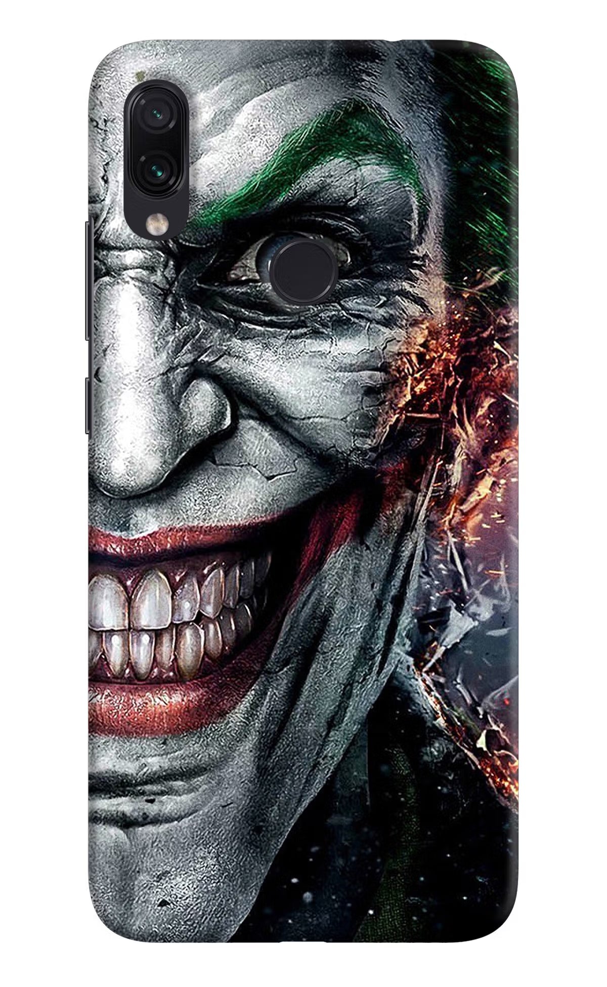 Joker Cam Redmi Note 7S Hard Case Back Cover by Casekaro