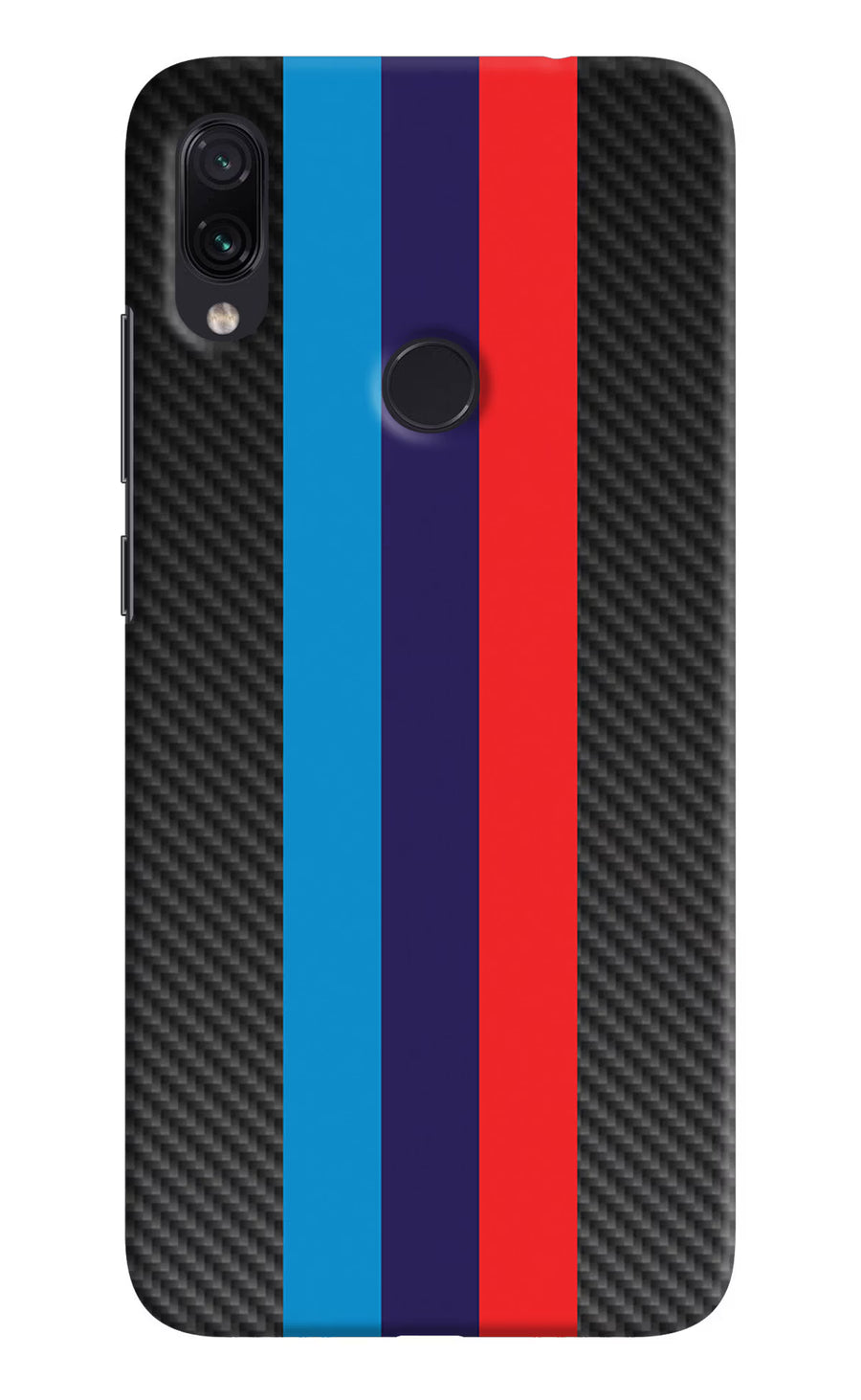 BMW Stripes Pattern Redmi Note 7S Back Cover, Hard case