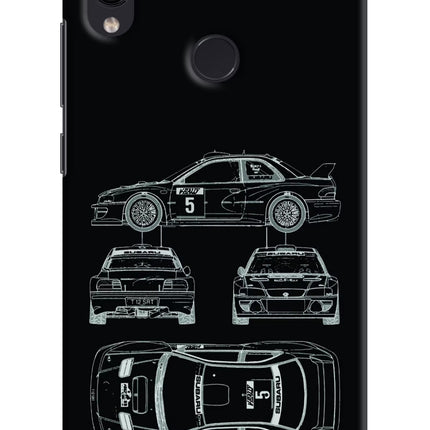 WRC'99 Redmi Note 7S Hard Case Back Cover by Casekaro