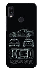 WRC'99 Redmi Note 7S Hard Case Back Cover by Casekaro