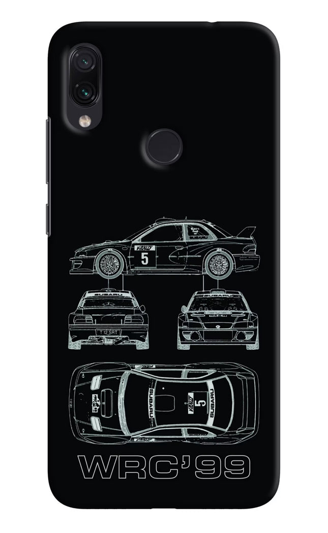 WRC'99 Redmi Note 7S Hard Case Back Cover by Casekaro