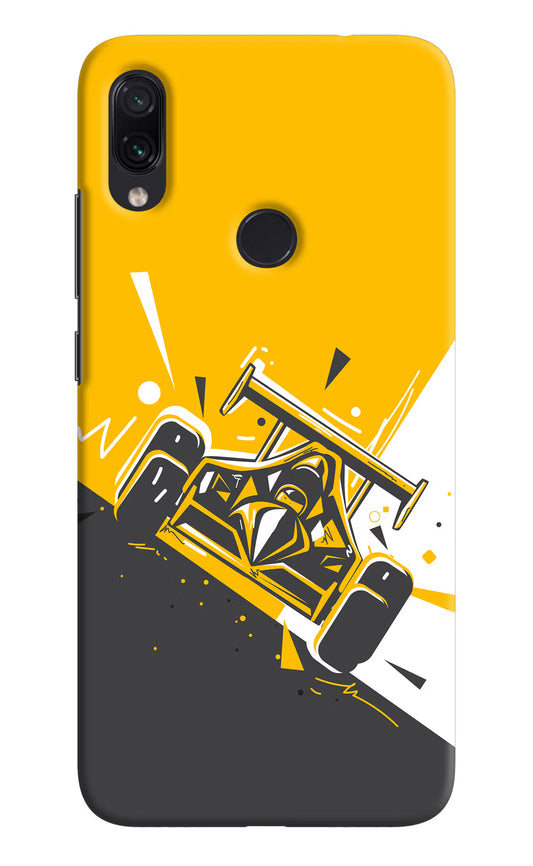 Track King Redmi Note 7S Hard Case Back Cover by Casekaro