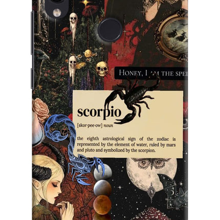 Scorpio Zodiac Redmi Note 7S Hard Case Back Cover by Casekaro