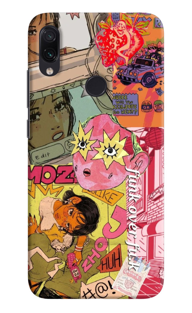 Funkover Redmi Note 7S Hard Case Back Cover by Casekaro