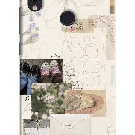 Soft Aesthetic Redmi Note 7S Hard Case Back Cover by Casekaro