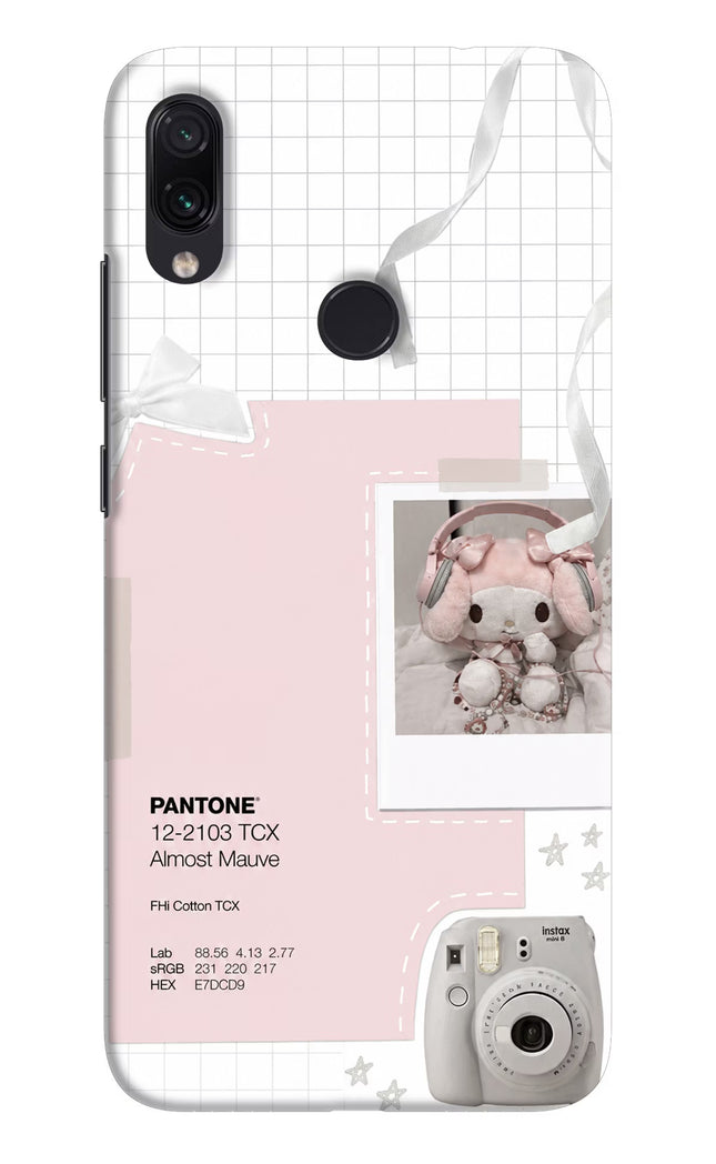 Pantone Asthetic Redmi Note 7S Hard Case Back Cover by Casekaro
