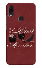 Velvet Cherry Redmi Note 7S Hard Case Back Cover by Casekaro