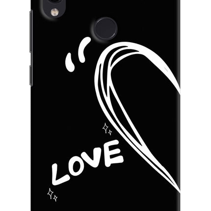 Love Line Redmi Note 7S Hard Case Back Cover by Casekaro