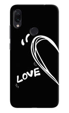 Love Line Redmi Note 7S Hard Case Back Cover by Casekaro