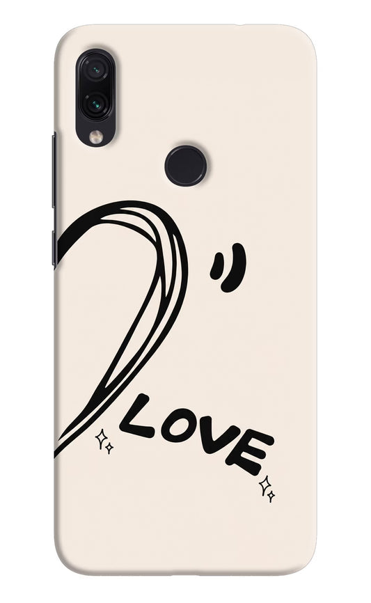 Soul Line Redmi Note 7S Hard Case Back Cover by Casekaro