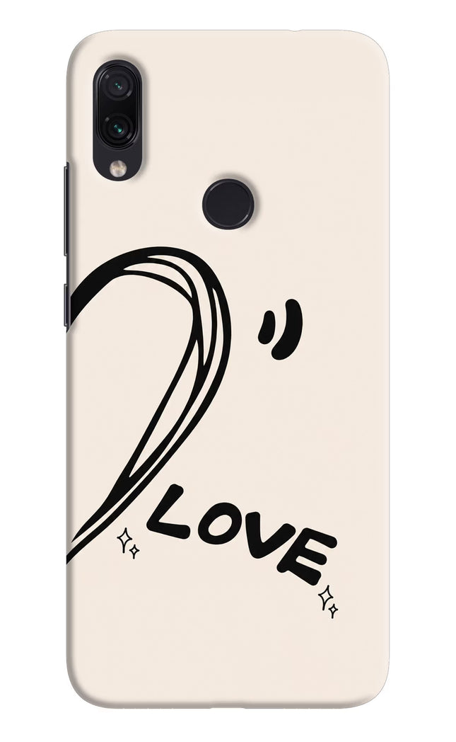 Soul Line Redmi Note 7S Hard Case Back Cover by Casekaro