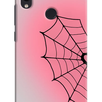 Pink Web Redmi Note 7S Hard Case Back Cover by Casekaro