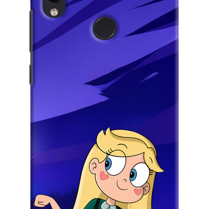 Star Glow Redmi Note 7S Hard Case Back Cover by Casekaro