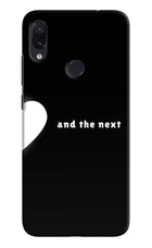 Next World Redmi Note 7S Hard Case Back Cover by Casekaro