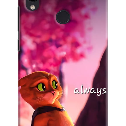 Always Cat Redmi Note 7S Hard Case Back Cover by Casekaro