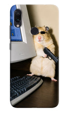 Hacker Hamster Redmi Note 7S Hard Case Back Cover by Casekaro