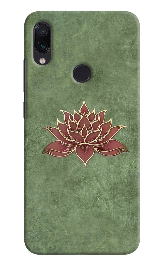 Lotus Grace Redmi Note 7S Hard Case Back Cover by Casekaro