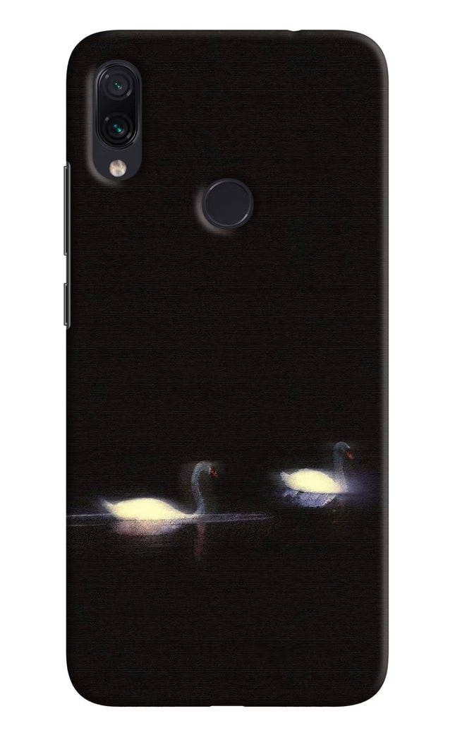Silent Swans Redmi Note 7S Hard Case Back Cover by Casekaro