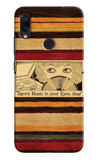 Vinyl Stripes Redmi Note 7S Hard Case Back Cover by Casekaro