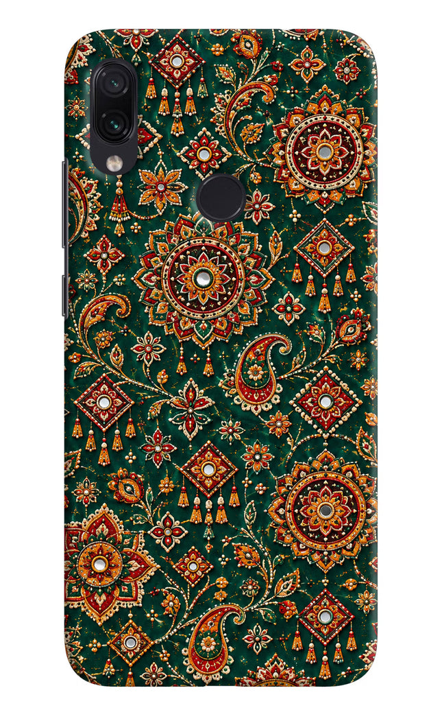 Green Pataka Redmi Note 7S Hard Case Back Cover by Casekaro