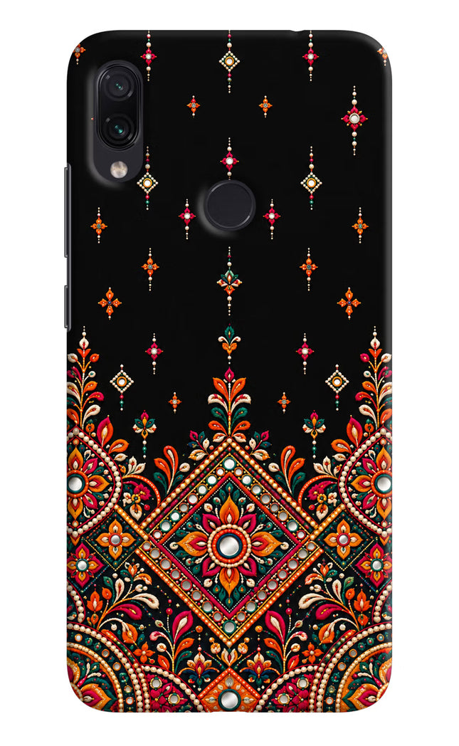 Noir Mehfil Redmi Note 7S Hard Case Back Cover by Casekaro