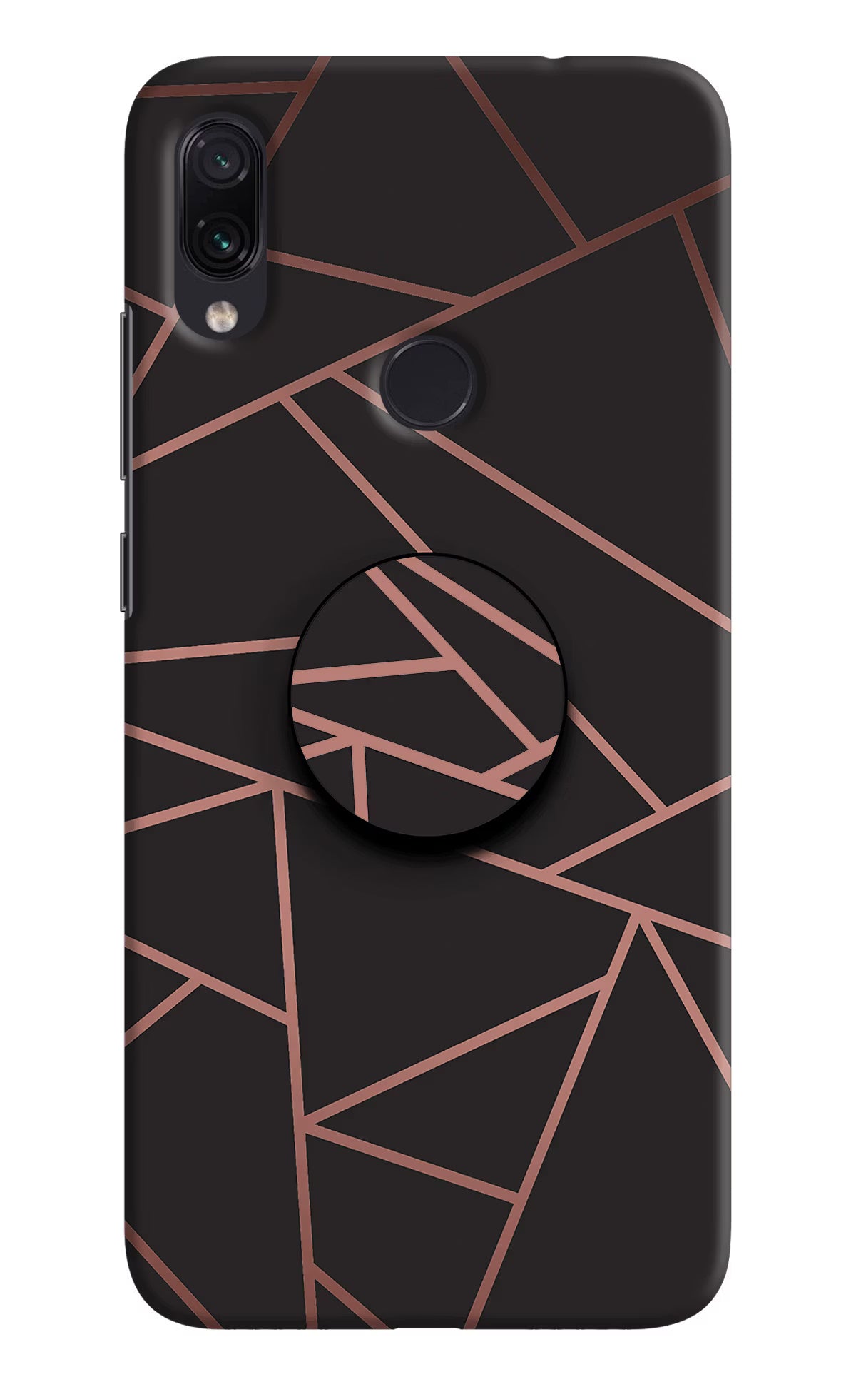 Geometric Pattern Redmi Note 7S Pop Case by Casekaro