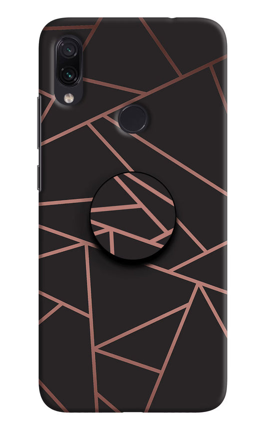 Geometric Pattern Redmi Note 7S Pop Case by Casekaro