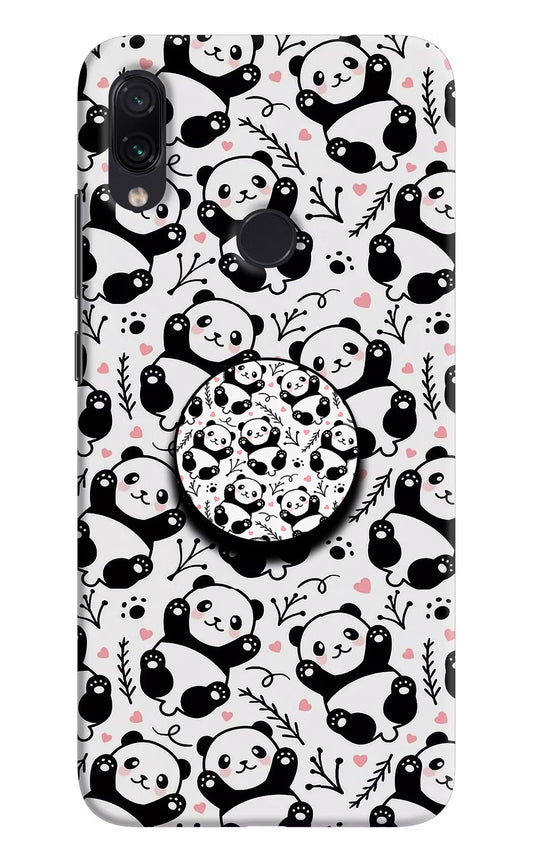 Cute Panda Redmi Note 7S Pop Case by Casekaro