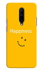 Happiness With Smiley Oneplus 7 Pro Hard Case Back Cover by Casekaro