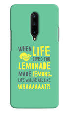 Quote Oneplus 7 Pro Hard Case Back Cover by Casekaro