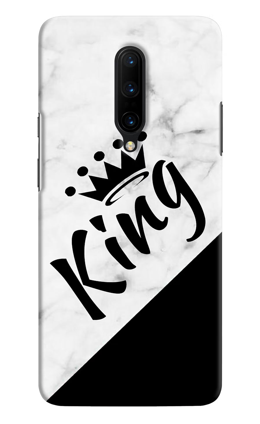 King Oneplus 7 Pro Back Cover, Hard case