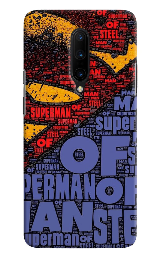Superman Oneplus 7 Pro Hard Case Back Cover by Casekaro