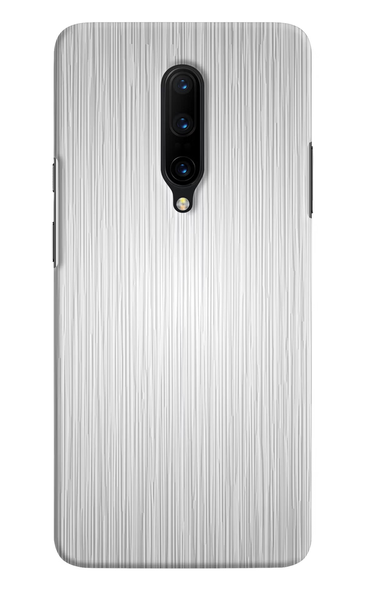 Wooden Grey Texture Oneplus 7 Pro Hard Case Back Cover by Casekaro
