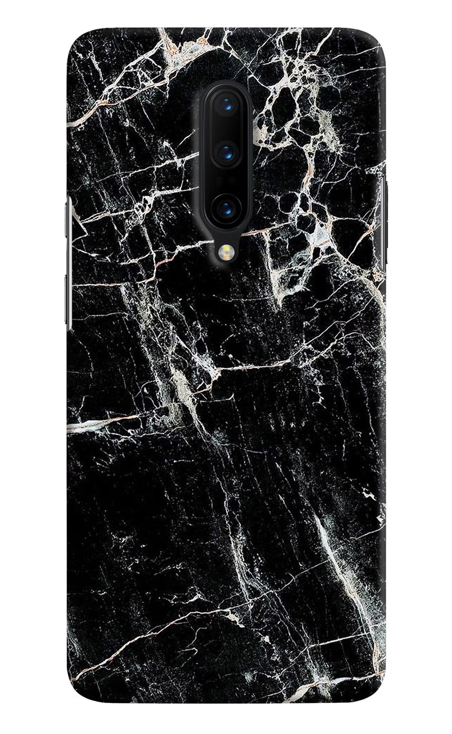 Black Marble Texture Oneplus 7 Pro Back Cover, Hard case