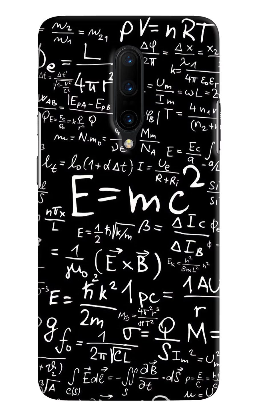 Physics Formula Oneplus 7 Pro Back Cover, Hard case