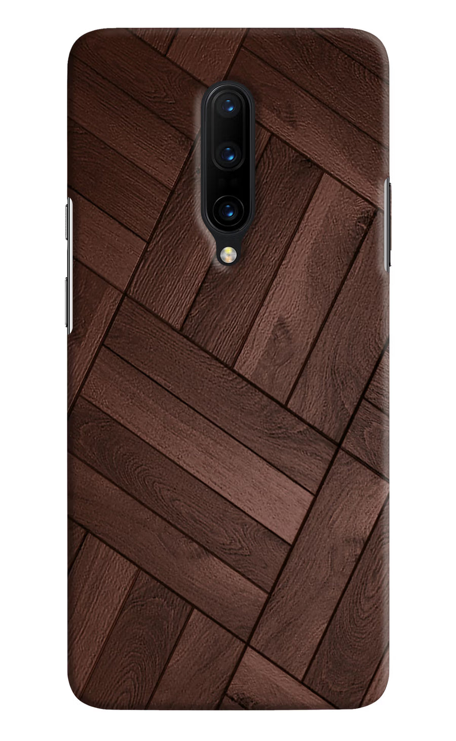 Wooden Texture Design Oneplus 7 Pro Back Cover, Hard case