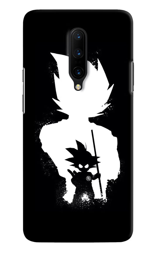 Goku Shadow Oneplus 7 Pro Hard Case Back Cover by Casekaro