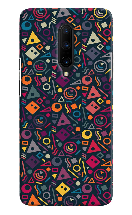 Geometric Abstract Oneplus 7 Pro Hard Case Back Cover by Casekaro