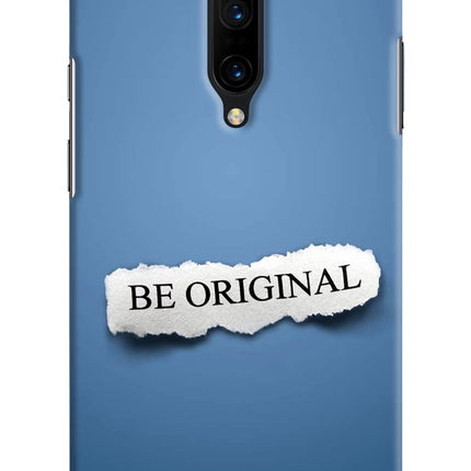 Be Original Oneplus 7 Pro Hard Case Back Cover by Casekaro