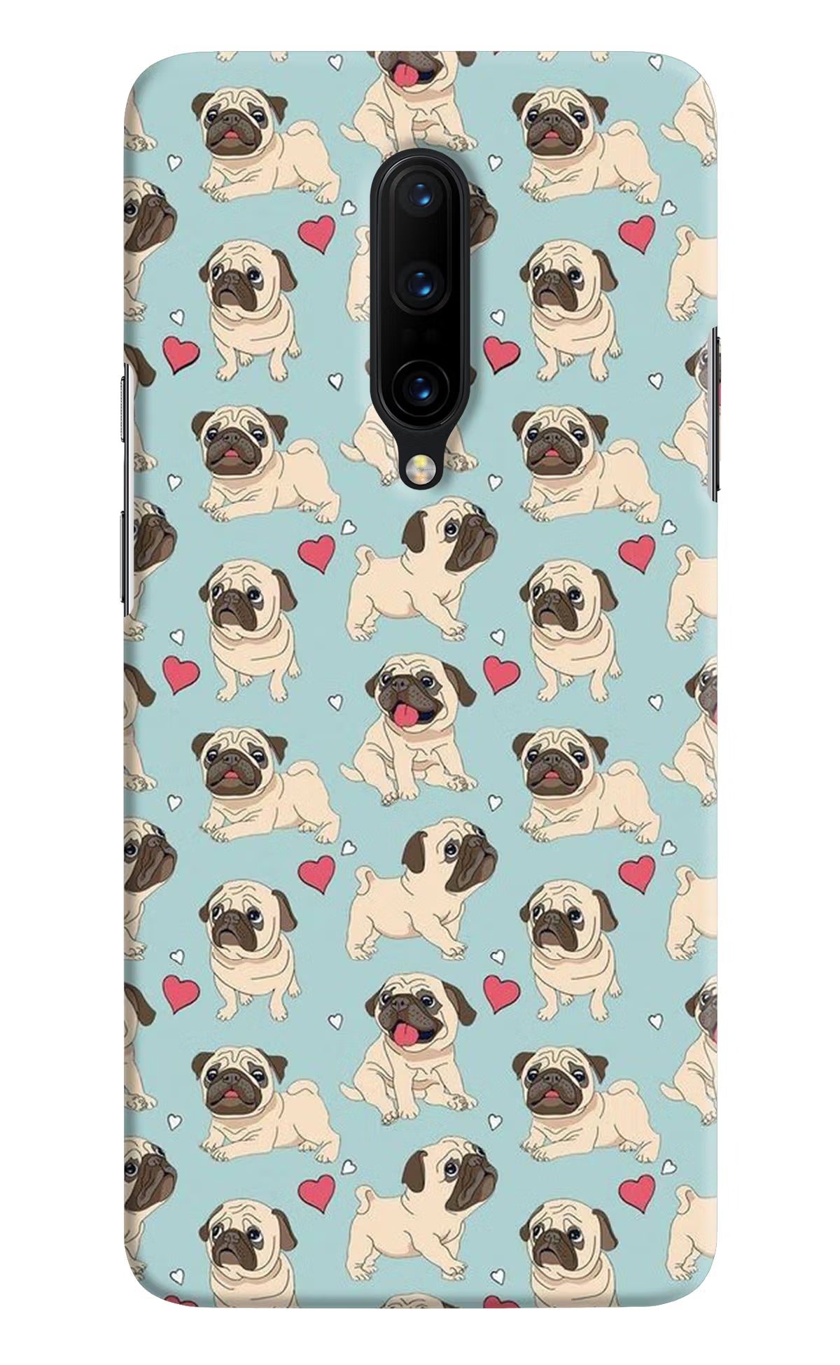 Pug Dog Oneplus 7 Pro Hard Case Back Cover by Casekaro