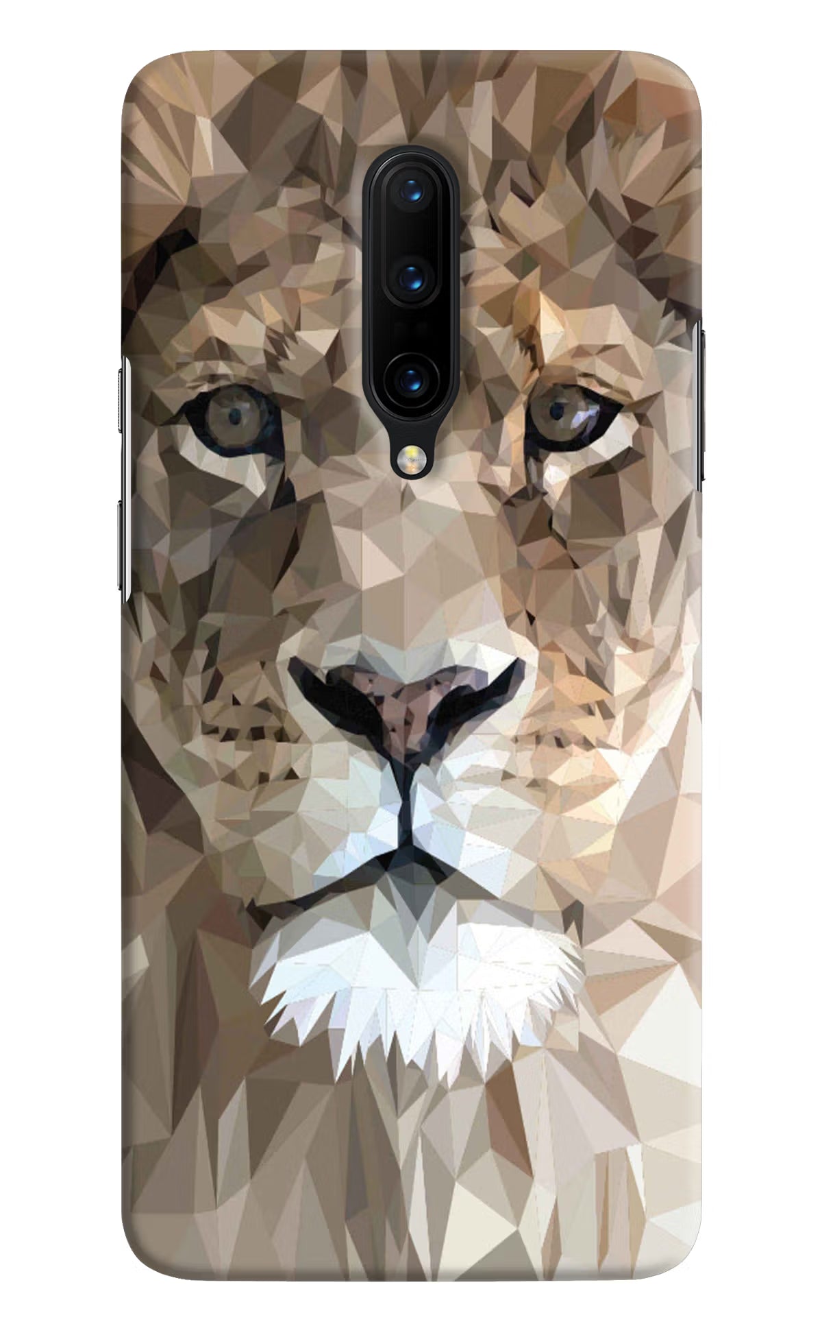 Lion Art Oneplus 7 Pro Hard Case Back Cover by Casekaro