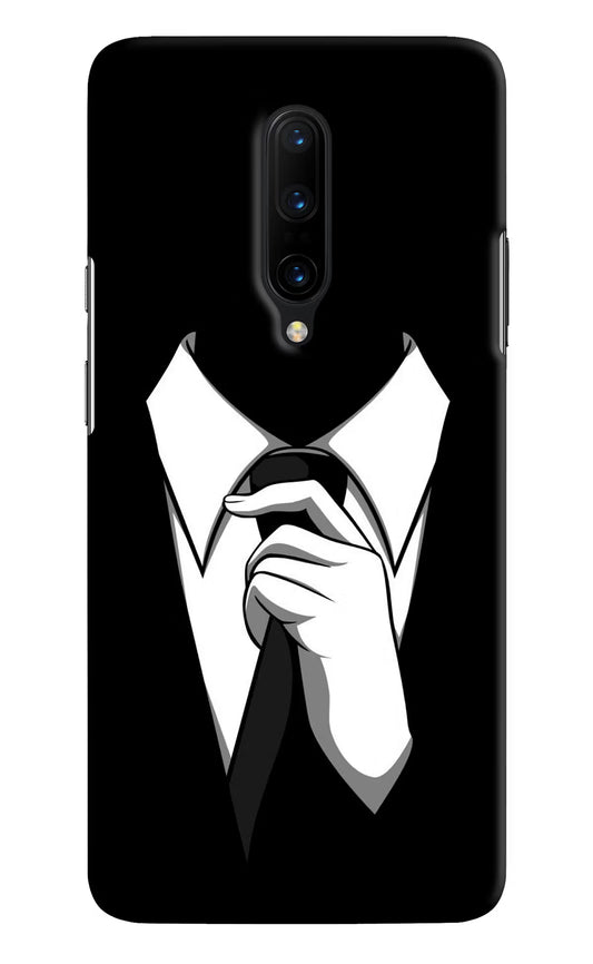 Black Tie Oneplus 7 Pro Hard Case Back Cover by Casekaro