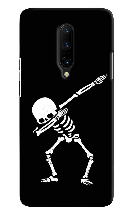 Dabbing Skeleton Art Oneplus 7 Pro Hard Case Back Cover by Casekaro