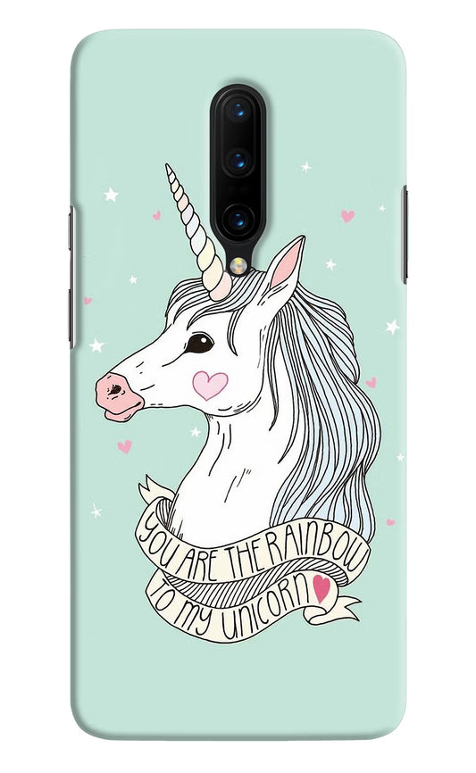 Unicorn Wallpaper Oneplus 7 Pro Hard Case Back Cover by Casekaro