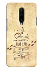 I Solemnly swear that i up to no good Oneplus 7 Pro Hard Case Back Cover by Casekaro