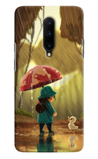 Rainy Day Oneplus 7 Pro Hard Case Back Cover by Casekaro