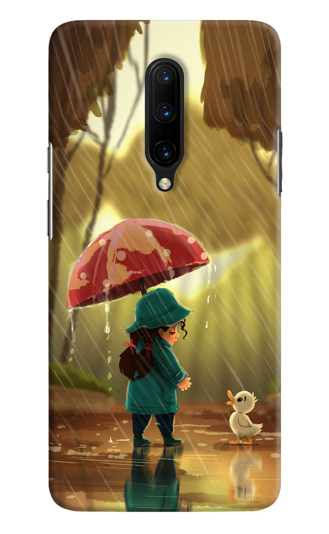 Rainy Day Oneplus 7 Pro Hard Case Back Cover by Casekaro