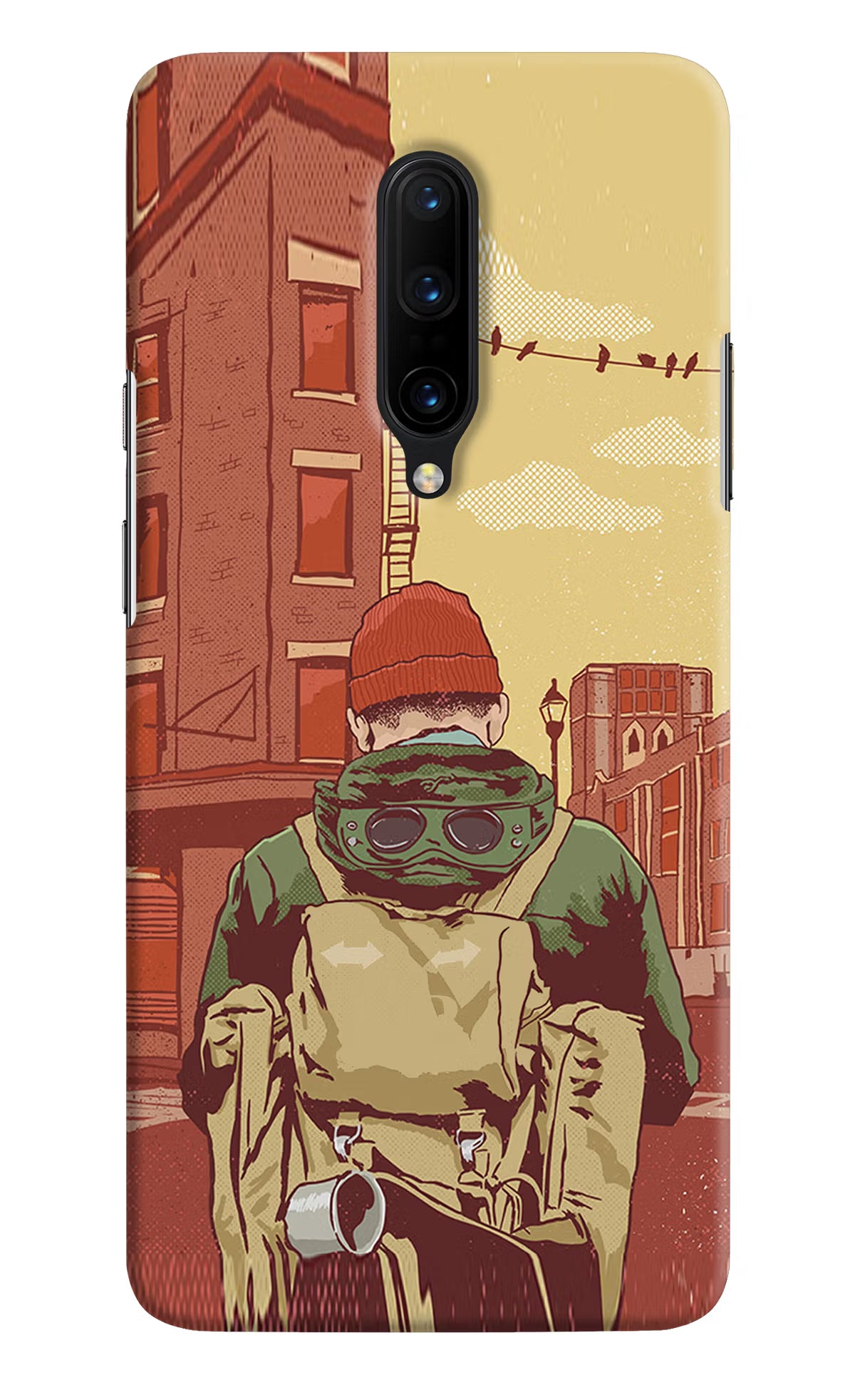 Adventurous Oneplus 7 Pro Hard Case Back Cover by Casekaro